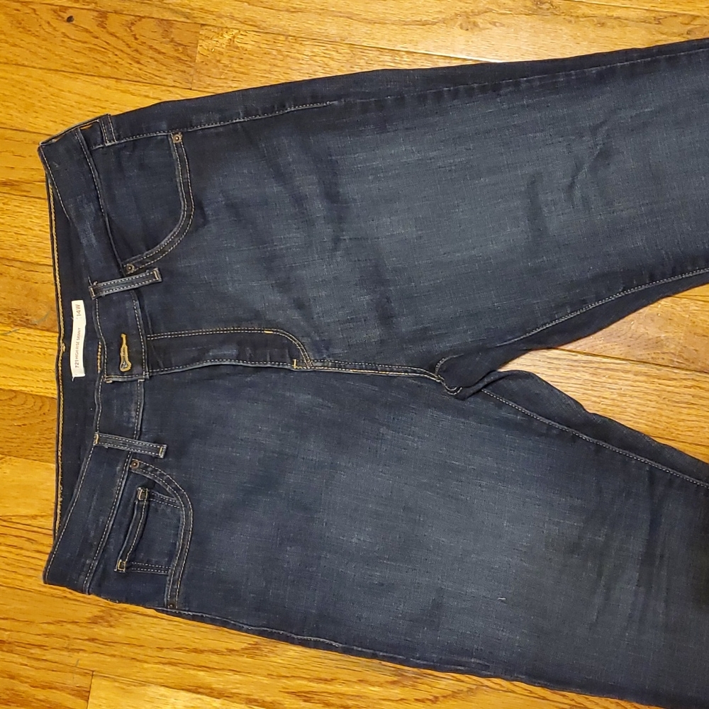 Levi's size 14W high rise skinny jeans